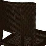 Skye Woven N-dura Resin Wicker Outdoor Counter Stool 24 In. - Image 14