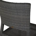 Skye Woven N-dura Resin Wicker Outdoor Counter Stool 24 In. - Image 15