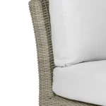 Club Woven N-dura Resin Wicker Outdoor Corner Sectional Sofa - Image 8