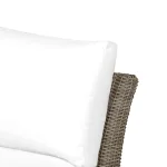 Club Woven N-dura Resin Wicker Outdoor Corner Sectional Sofa - Image 10