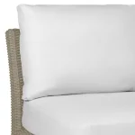 Club Woven N-dura Resin Wicker Outdoor Slipper Chair - Image 6