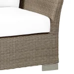 Club Woven N-dura Resin Wicker Outdoor Lounge Chair - Image 3