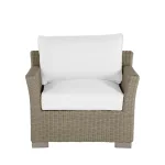 Club Woven N-dura Resin Wicker Outdoor Lounge Chair - Image 4