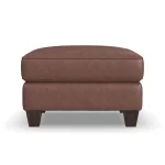 Dempsey Leather Ottoman - Image 4