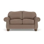 Bexley Leather Loveseat - Image 6