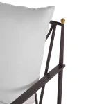 Roma Wrought Aluminum Outdoor Lounge Chair - Image 4