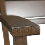 Charleston Wrought Aluminum Outdoor Arm Chair