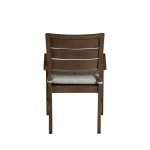 Charleston Wrought Aluminum Outdoor Arm Chair - Image 5