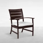 Charleston Wrought Aluminum Outdoor Arm Chair - Image 10