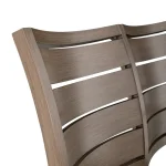 Charleston Wrought Aluminum Outdoor Loveseat - Image 3