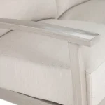 Charleston Wrought Aluminum Outdoor Loveseat - Image 25