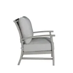 Charleston Wrought Aluminum Outdoor Lounge Chair - Image 12