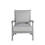 Charleston Wrought Aluminum Outdoor Lounge Chair - Image 8