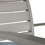 Charleston Wrought Aluminum Outdoor Lounge Chair - Image 5