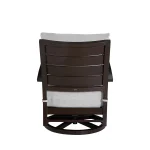 Charleston Wrought Aluminum Outdoor Swivel Rocker Lounge - Image 23