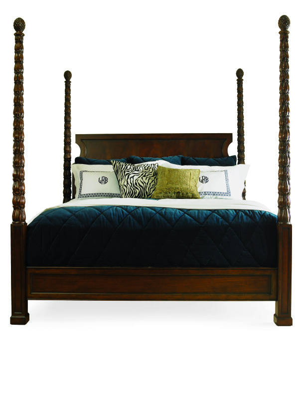 36H-146 - Chelsea Club King's Road Poster Bed - King 6/6 - Cognac