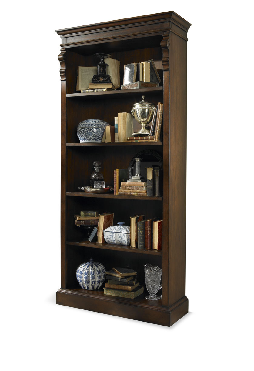 36H-781 - Chelsea Club Oxford Bookcase - Cognac