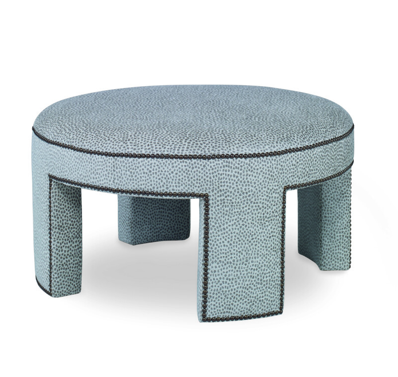 3710-33 - Durant Small Round Ottoman