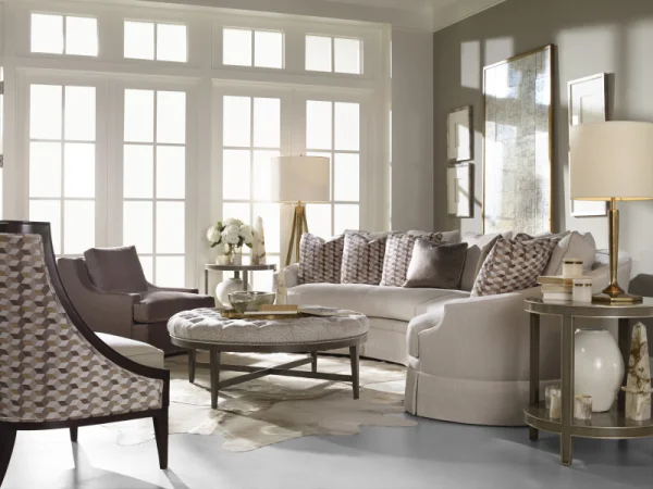 3714-48R - Redford 48" Round Ottoman - Image 9
