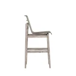 Coast Teak Sling Outdoor Bar Stool 30 In. - Image 13