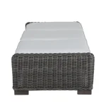 Rustic N-dura Resin Wicker Outdoor Reclining Chaise Lounge - Image 26