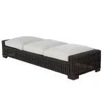 Rustic N-dura Resin Wicker Outdoor Reclining Chaise Lounge - Image 33