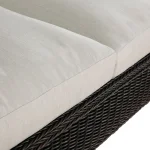 Rustic N-dura Resin Wicker Outdoor Reclining Chaise Lounge - Image 36