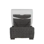 Rustic N-dura Resin Wicker Outdoor Reclining Chaise Lounge - Image 18