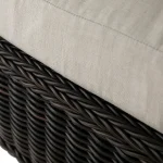 Rustic N-dura Resin Wicker Outdoor Reclining Chaise Lounge - Image 9