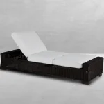 Rustic N-dura Resin Wicker Outdoor Reclining Chaise Lounge - Image 10