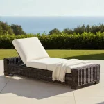 Rustic N-dura Resin Wicker Outdoor Reclining Chaise Lounge - Image 13