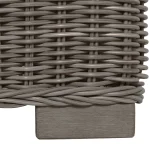 Rustic Woven N-dura Resin Wicker Outdoor Lounge Chair - Image 20