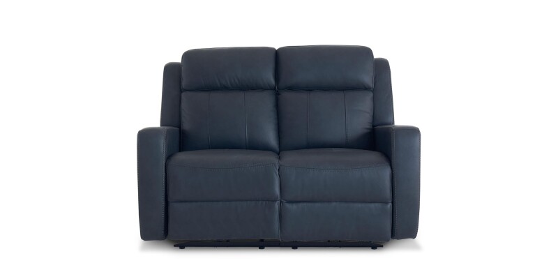 Norwood Leather Power Reclining Loveseat