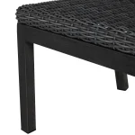 Rustic Woven N-dura Resin Wicker Outdoor Side Chair - Image 13