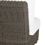 Rustic N-dura Resin Wicker Outdoor Sectional Corner - Image 3