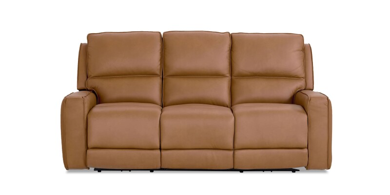 Raymond Leather Power Reclining Sofa