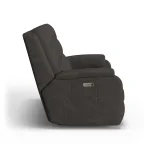 Arlo Leather Power Reclining Sofa with Power Headrests & Lumbar - Image 9