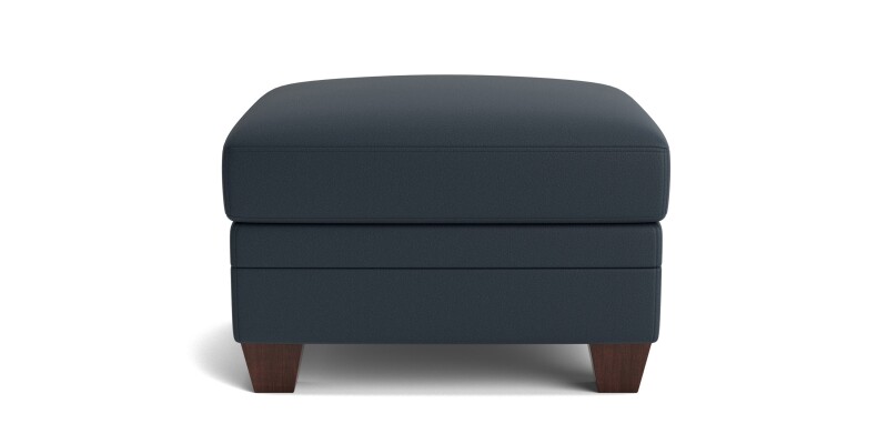 Carolina Leather Ottoman