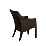 Athena Plus Woven N-dura Resin Wicker Outdoor Arm Chair - Image 12