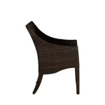 Athena Plus Woven N-dura Resin Wicker Outdoor Arm Chair - Image 3