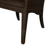 Athena Plus Woven N-dura Resin Wicker Outdoor Arm Chair - Image 9
