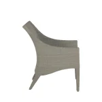 Athena Plus Woven N-dura Resin Wicker Outdoor Euro Lounge Chair - Image 6