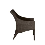 Athena Plus Woven N-dura Resin Wicker Outdoor Euro Lounge Chair - Image 9
