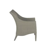 Athena Plus Woven N-dura Resin Wicker Outdoor Lounge Chair - Image 16