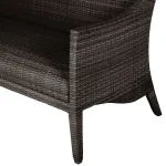 Athena Plus N-dura Resin Wicker Outdoor Sofa - Image 4