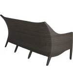 Athena Plus N-dura Resin Wicker Outdoor Sofa - Image 5