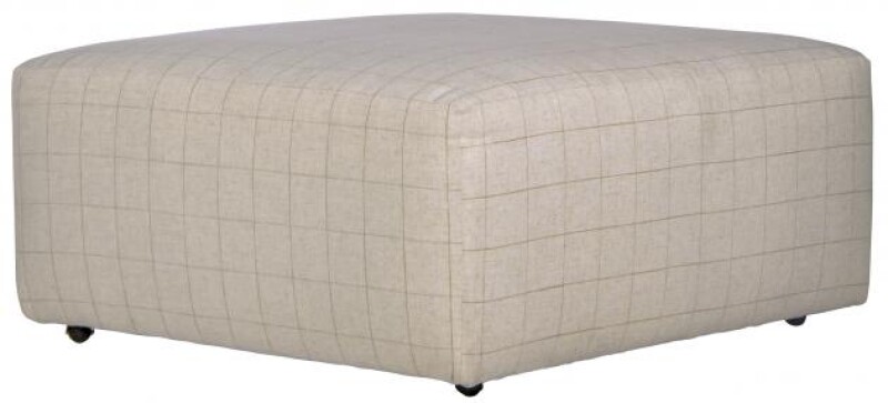 Justine 388 Castered Cocktail Ottoman
