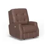 Devon Leather Power Rocking Recliner with Power Headrest - Image 5