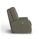 Devon Leather Power Rocking Recliner with Power Headrest - Image 9