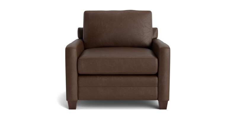 Carolina Leather Track Arm Chair